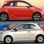 Vinyl Film Auto DIY Styling Decoration Decals Automobile Car Long Side Stripes Stickers Car Accessories for Fiat 500